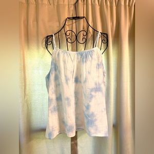 NWT Universal Thread Co Women’s Flowy Tie Dye Tank with adjustable straps Size M